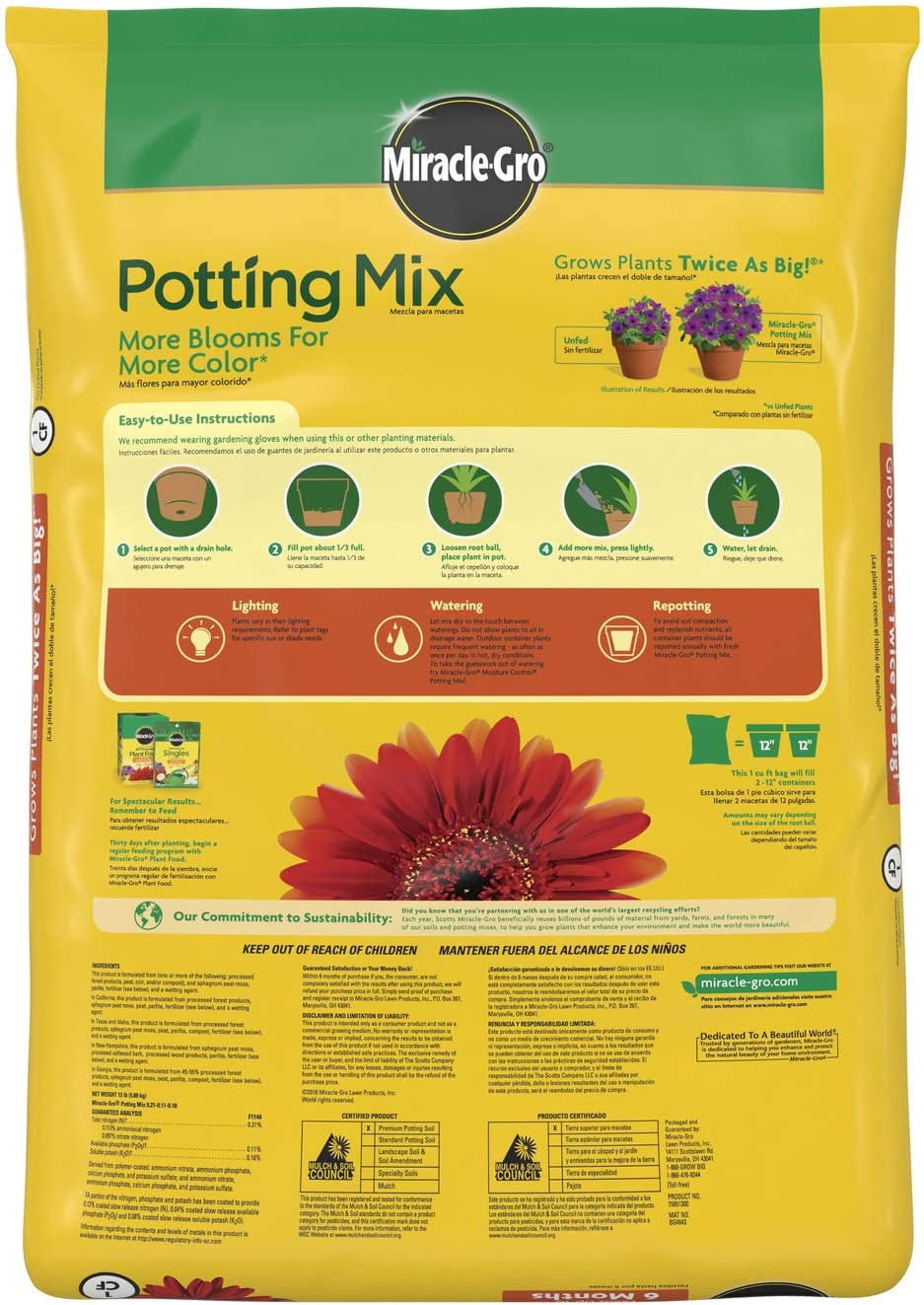 Potting Mix 1 Cu. Ft.