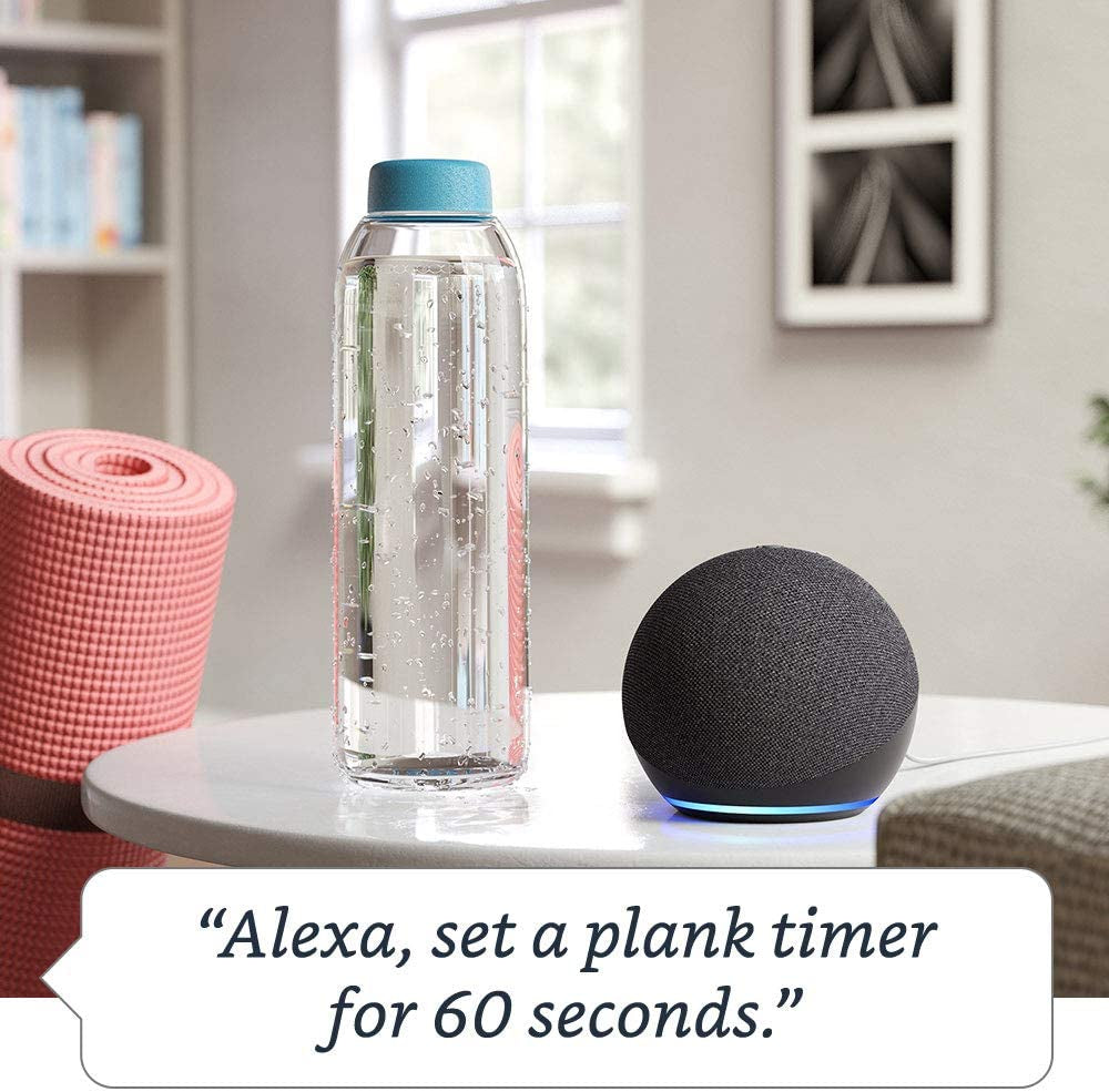 Echo Dot (4Th Gen, 2020 Release) | Smart Speaker with Alexa | Charcoal