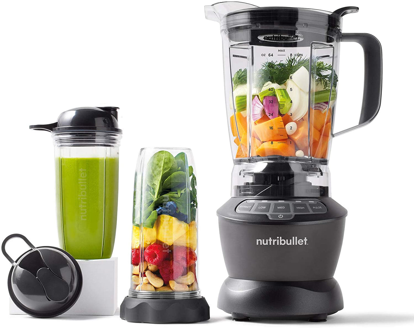 ZNBF30500Z Blender Combo 1200 Watt, 1200W, Dark Gray