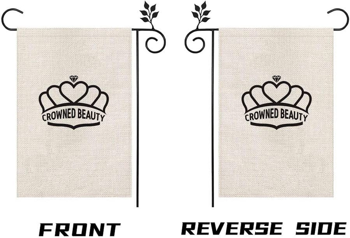 Halloween Garden Flag I Smell Children Sanderson Sisters Double Sided Vertical 12×18 Inch Rustic Black Farmhouse Decor for Seasonal Holiday Yard CF287-12