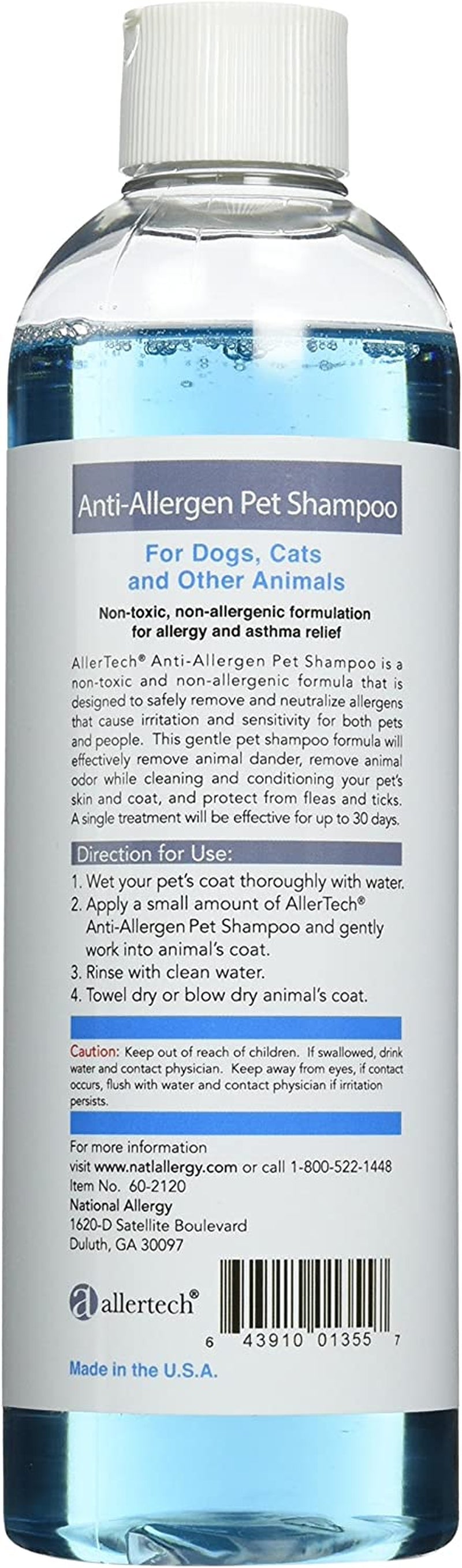 ® Anti-Allergen Pet Shampoo 16-Oz Bottle