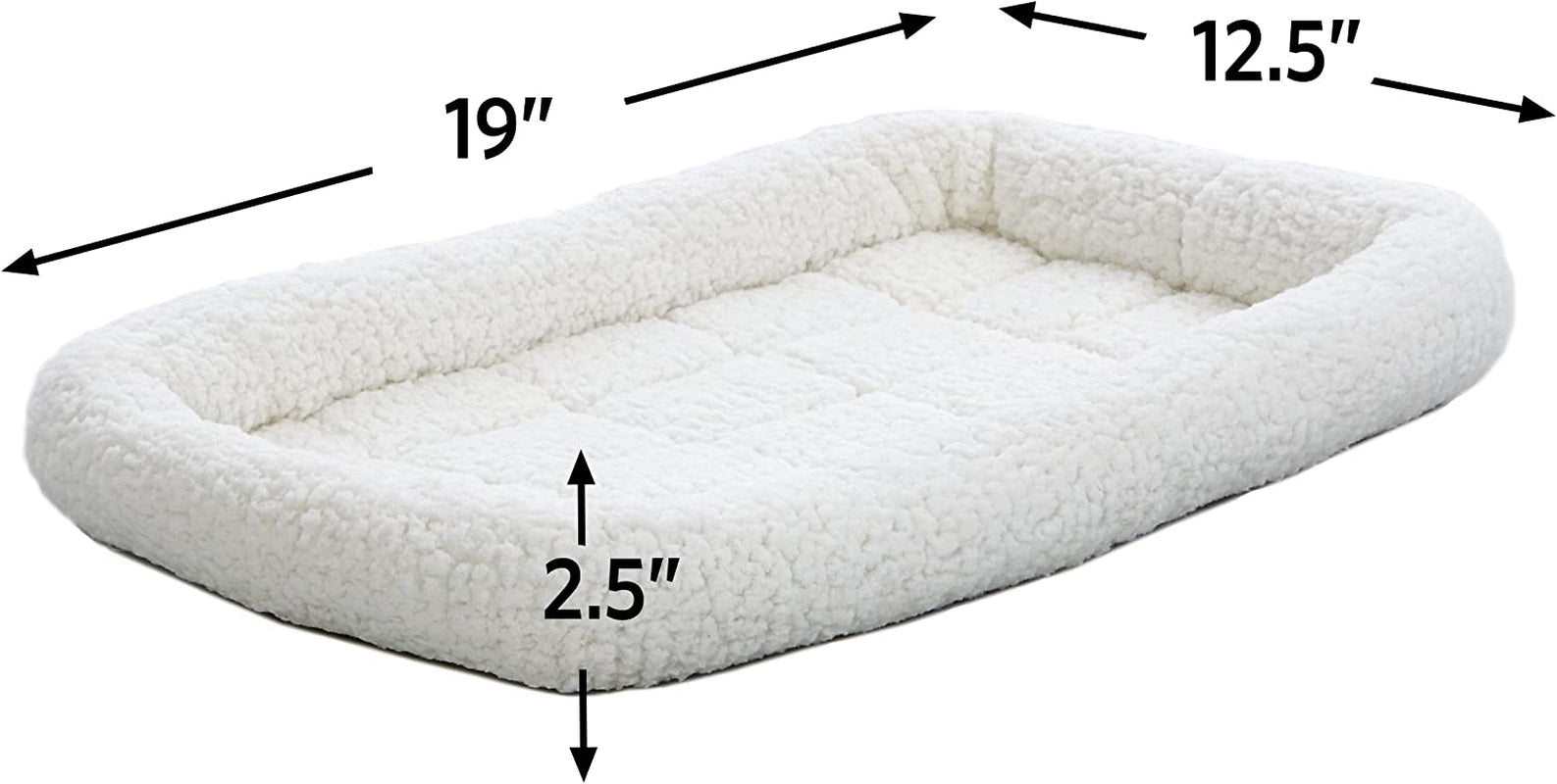 Pet Carrier Pet Bed in Fleece | Machine Washable by Midwest