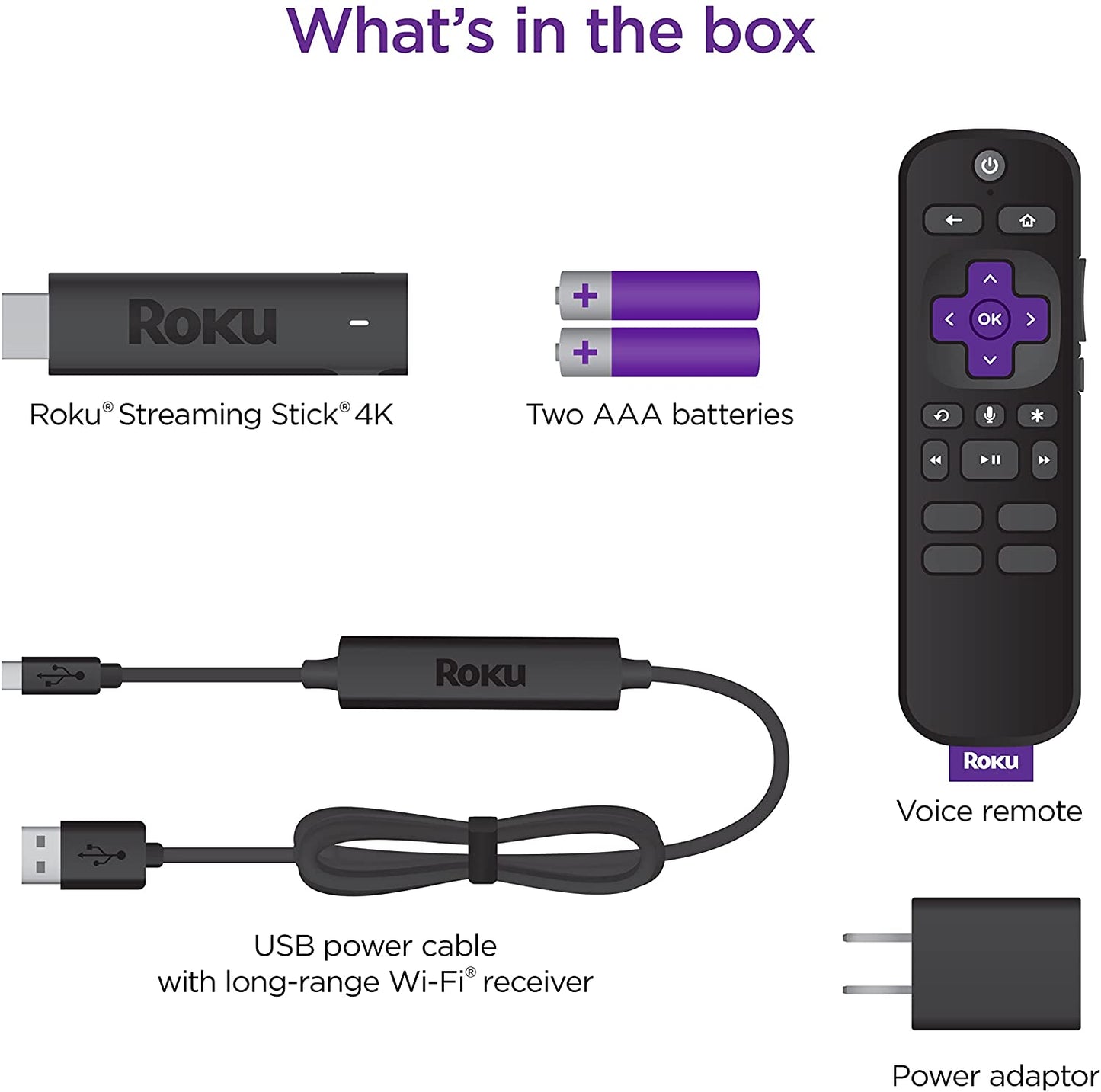 Streaming Stick 4K 2021 | Streaming Device 4K/Hdr/Dolby Vision with  Voice Remote and TV Controls