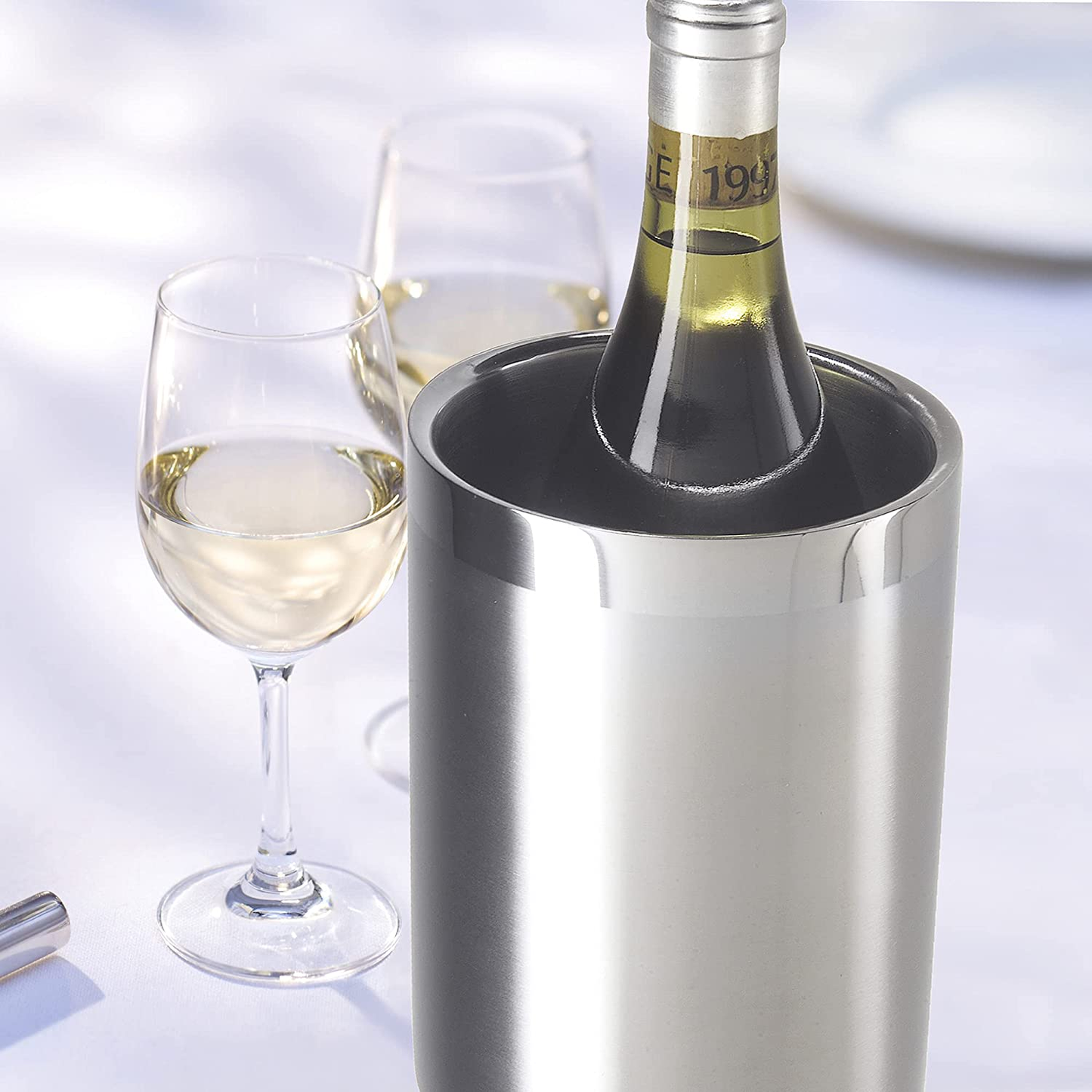 Wine Cooler, Stainless Steel