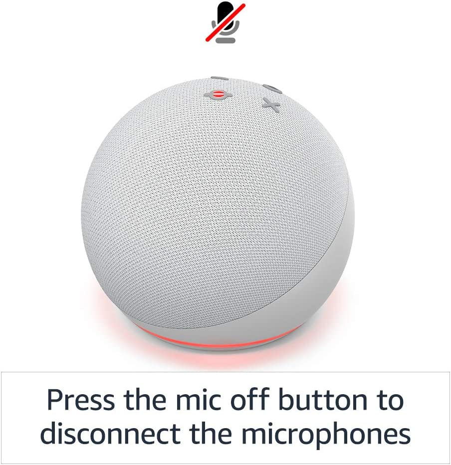 Echo Dot (4Th Gen, 2020 Release) | Smart Speaker with Alexa | Charcoal