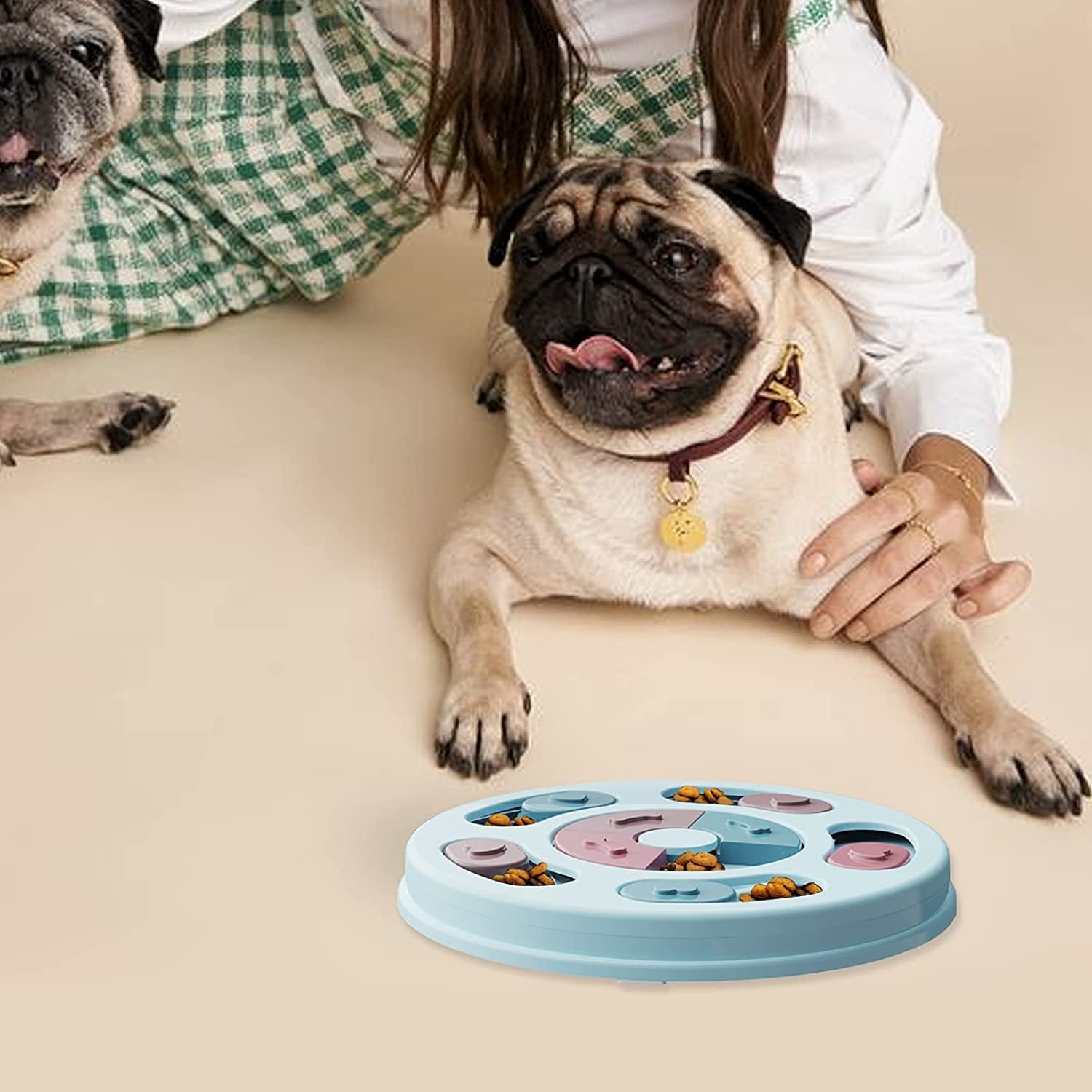 [ New Edition ] Dog Puzzle Toys-  Dog Slow Feeder, Interactive Dog Toy for IQ Training; Slow Feeding, Aid Pets Digestion, Dog Puzzle Toys for Smart Dogs